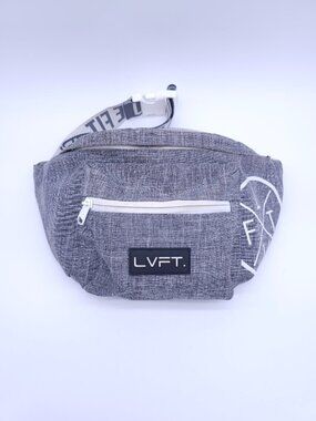LVFT Live Fit Unisex Grey Belt Bag / Bum Bag / Crossbody Onesize